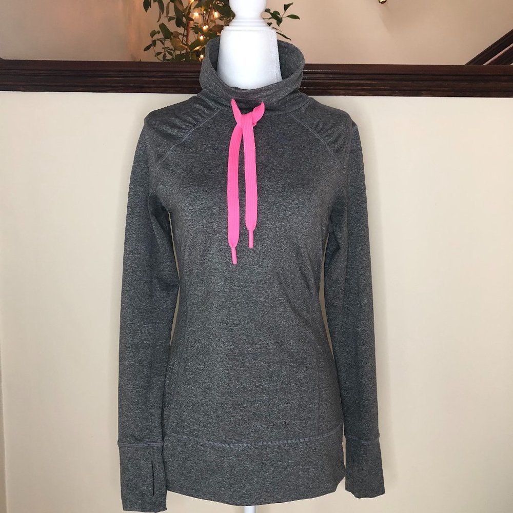 Performance Coastal Qwick-Dry Pullover Sweatshirt Athleisure Gym Active Sporty